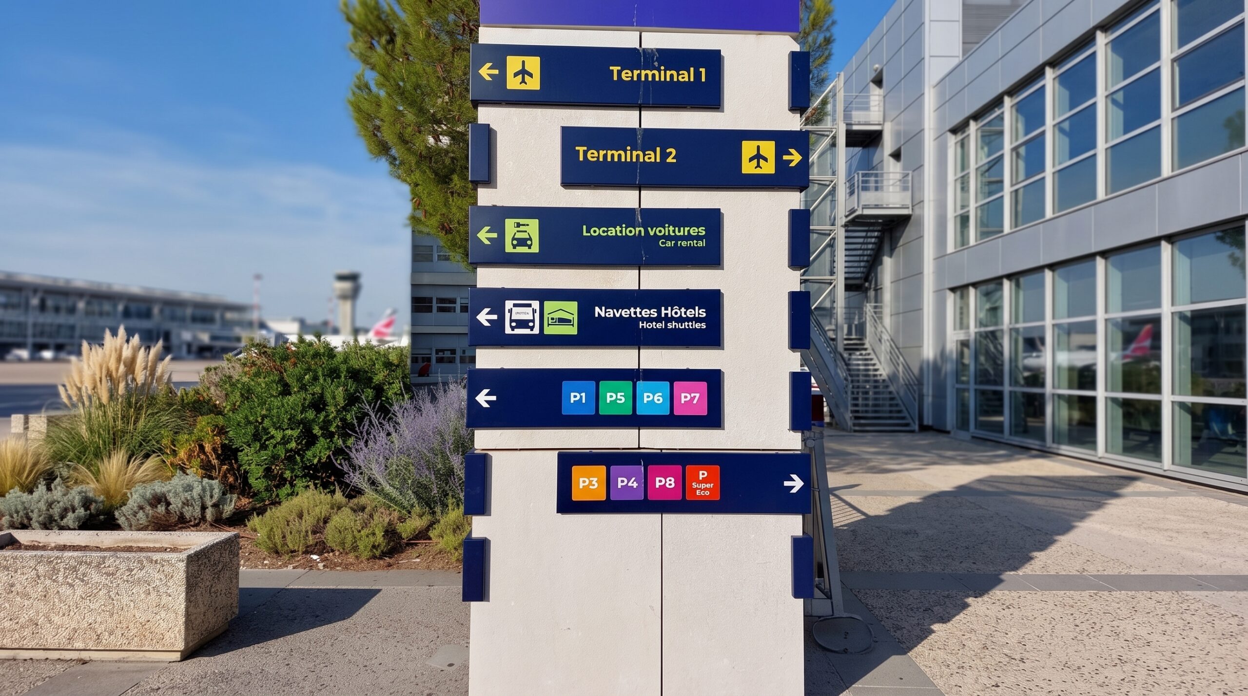 Panneaux & plaques de signalétique directionnelle